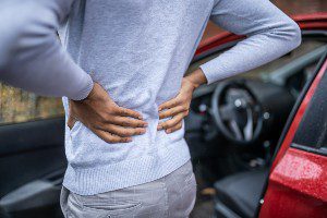 back pain after car accident 
