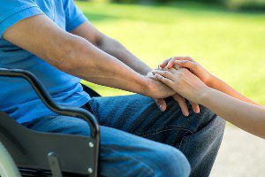 injured accident victim seeking caregiver benefits