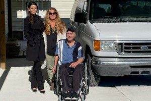 wheelchair accessible carport 