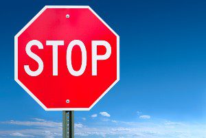 stop sign