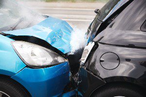 staged auto accident