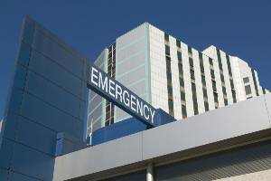 emergency sign for hospital