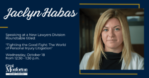 Jaclyn Habas Elected to OTLA Board of Directors, Receives Outstanding New Lawyer Award