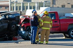 pickup truck accident