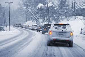 driving in winter weather conditions