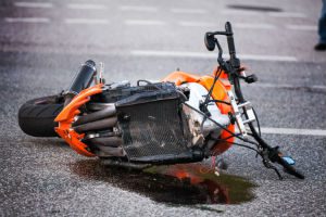 orange motorcycle accident