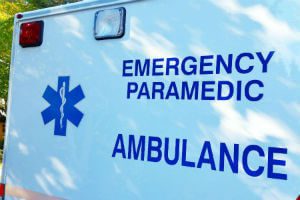 ambulance and suv crash in windsor