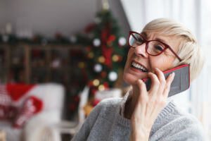 calling an estranged love one during holiday