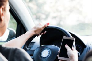 using phone while behind the wheel
