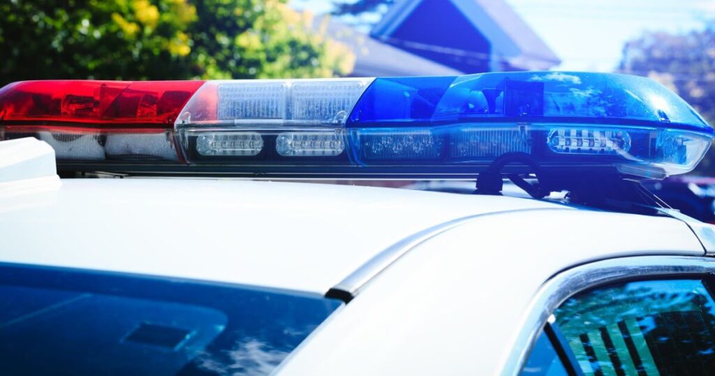 police car