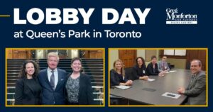 Partners Greg Monforton, Jennifer Bezaire and Joanna Sweet Attend Lobby Day