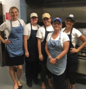 Staff Members Volunteered to Serve Lunch at The Downtown Mission of Windsor