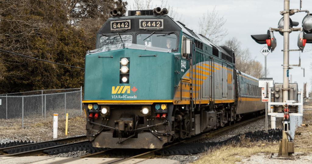 Ontario passenger train