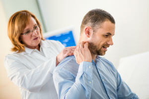 patient with pre-existing neck injury