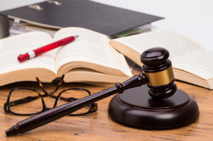 law book and gavel