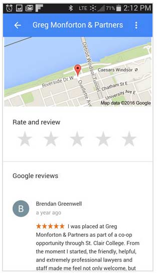 Google Review Mobile Step 3 Google Review Mobile Step 3